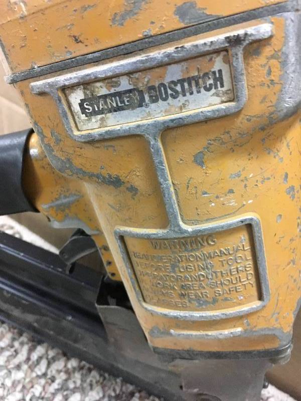 lot 35 image: Bostitch Framing 113 Degree Framing Nailer  used in working condition