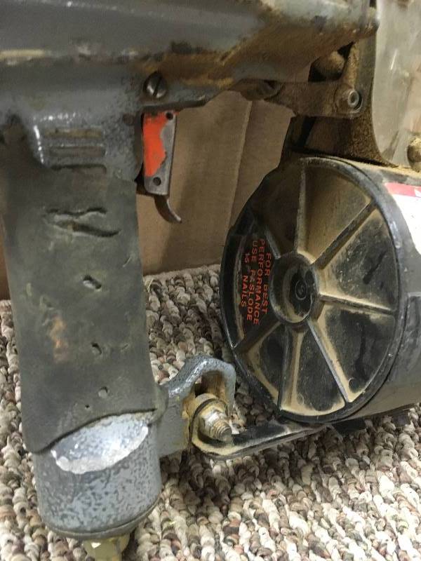 lot 48 image: Paslode 15 Degree P350C Coil Nailer  used in working condition