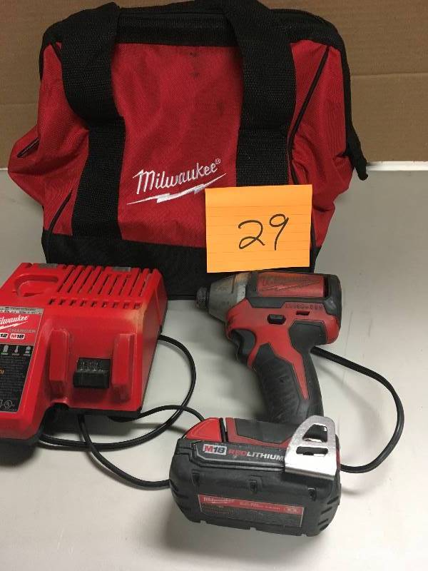 lot 29 image: Milwaukee Impact Driver used in good working condition
