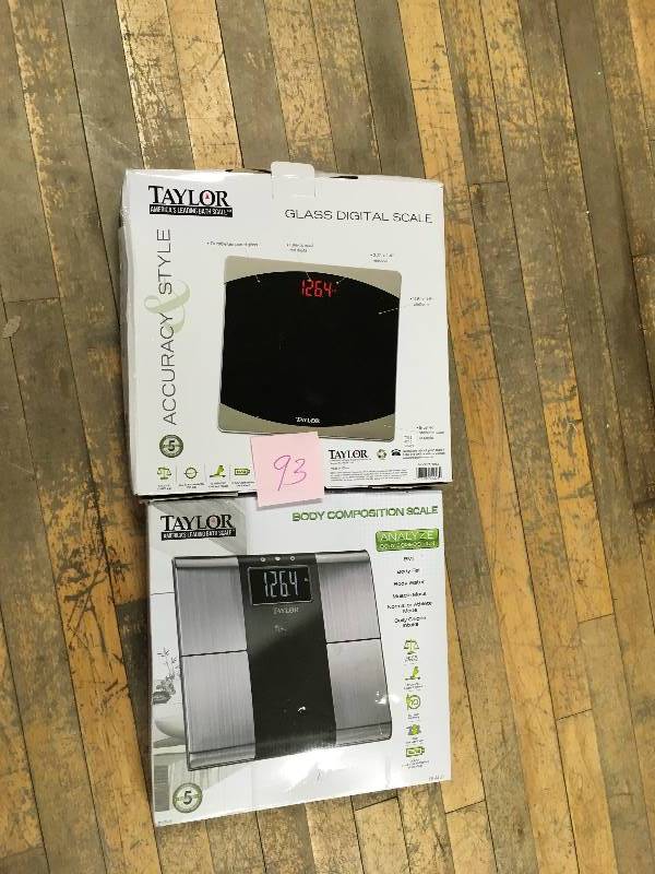 lot 93 image: Lot of 2 Taylor scales