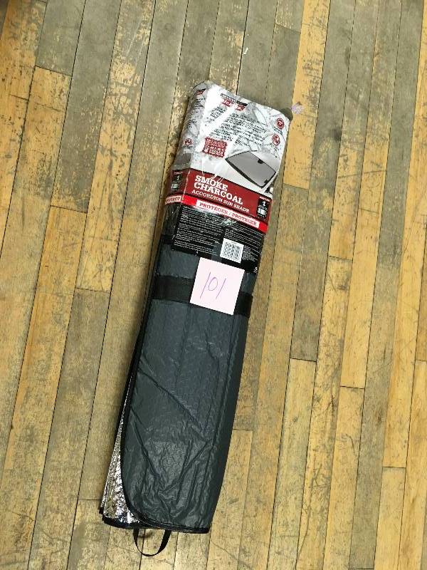 lot 101 image: Dickies Smoke Charcoal Accordion Sun Shade