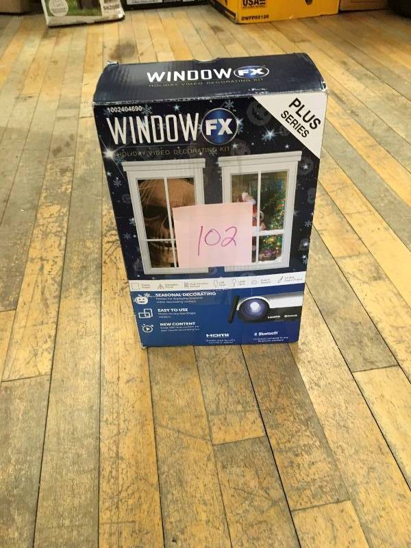 lot 102 image: Window FX projector
