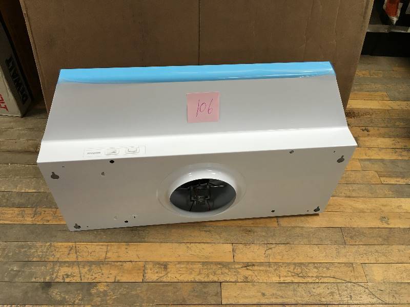 lot 106 image: Broan 30 in range hood white