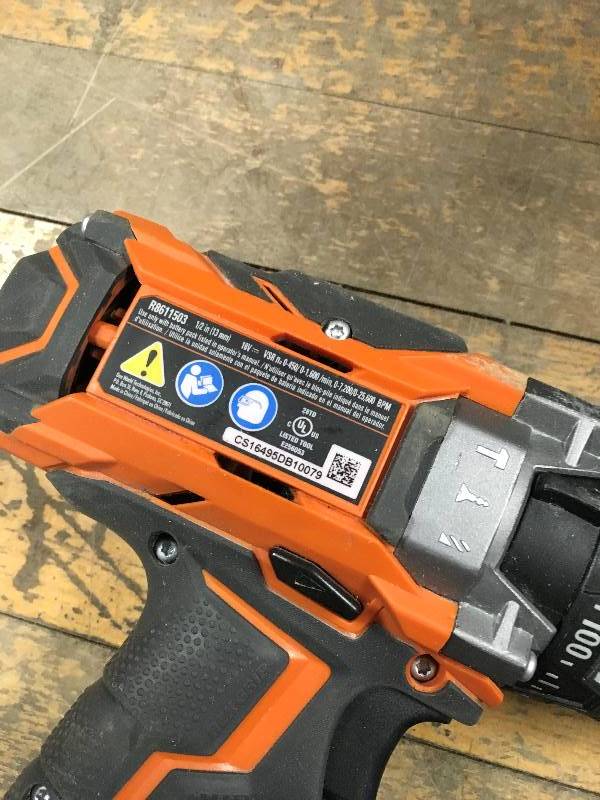 lot 110 image: Ridgid GEN5X- 4 tool combo in like new condition
