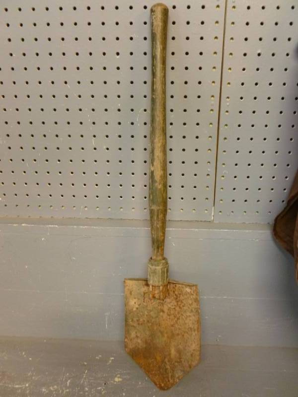 Vintage Military Shovel
