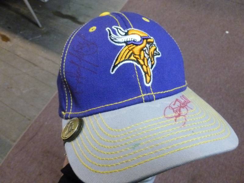 Autographed Minnesota Vikings Hat