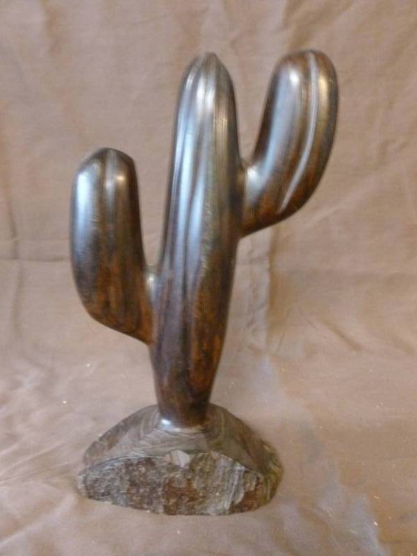 Hand Carved Cactus