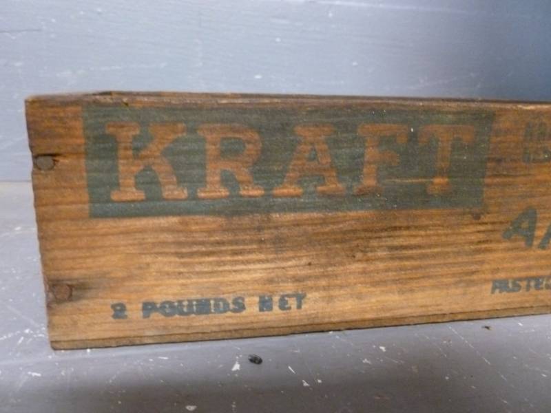 Vintage Cheese Box