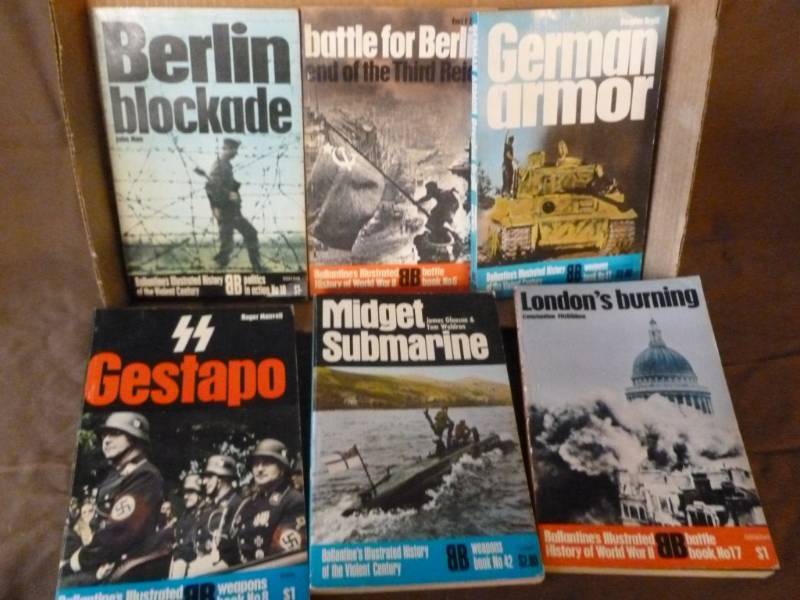 Vintage Military Books