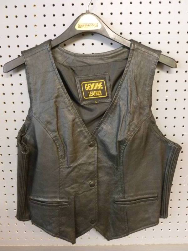 Leather Vest