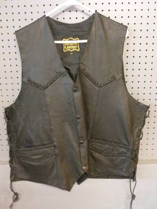 Leather Vest