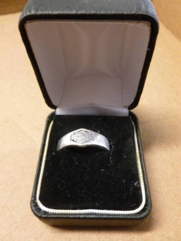 Harley Davidson Sterling Ring