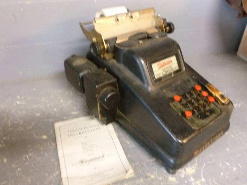 Vintage Adding Machine
