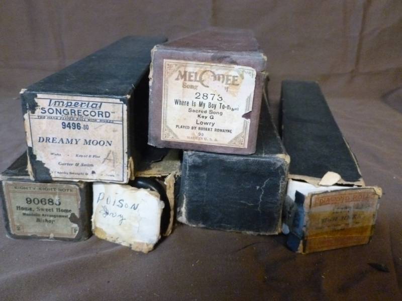 Antique Piano Rolls