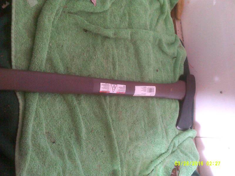FIBER GLASS HANDLE AXE