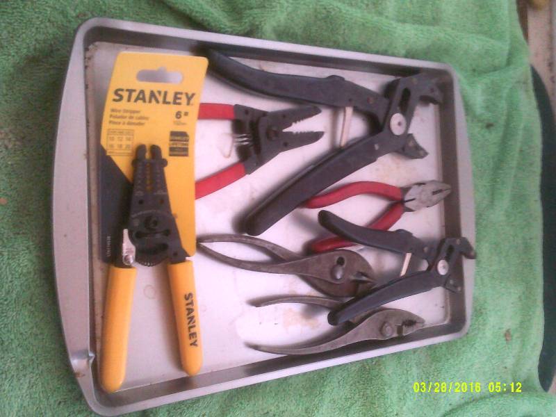 PLIERS ,WIRE STRIPERS