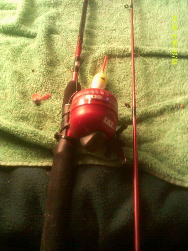 ZEBCO ROD AND REEL