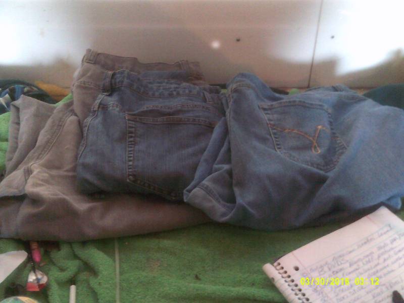 3 PAIR SZ 24 W JEANS