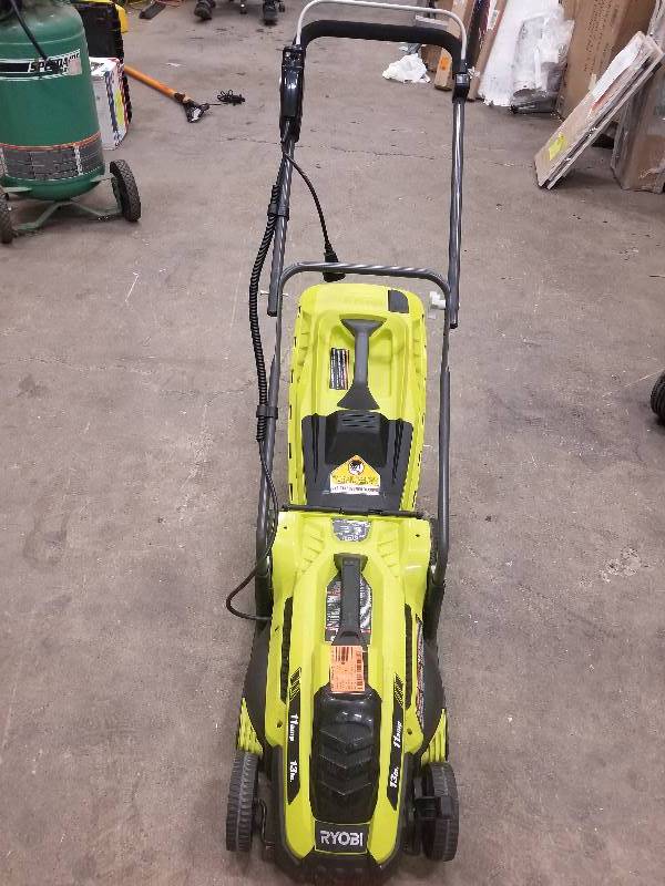 Ryobi 13 in. 11Amp Corded Electric Walk Behind Push Mower