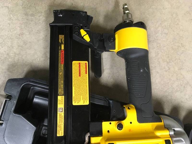 DEWALT 18-Gauge Pneumatic Brad Nailer in like conditions