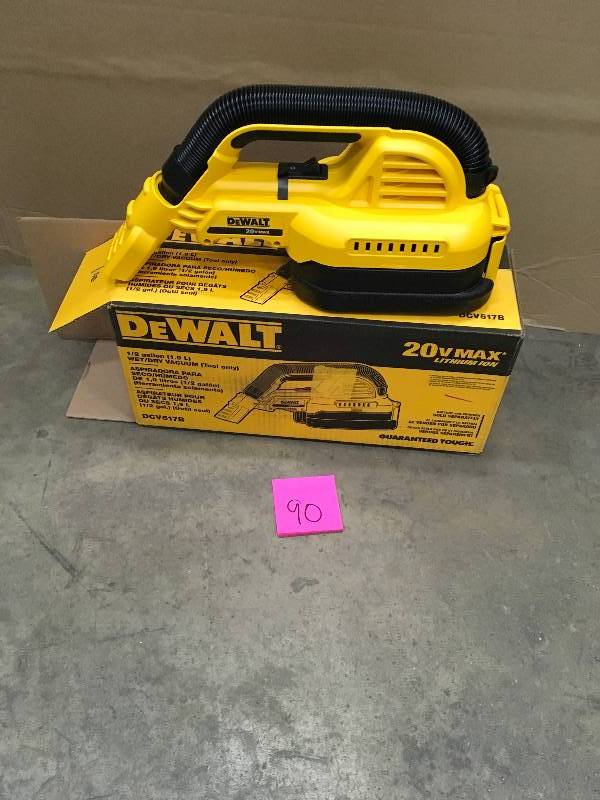 DEWALT 20-Volt MAX Lithium-Ion 12 Gal. WetDry Portable Vacuum open box never used