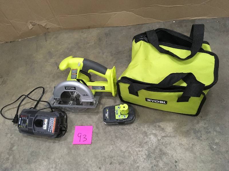 Ryobi One P501g 18v Lithium Ion Cordless 5 1 2 Inch Circular Saw