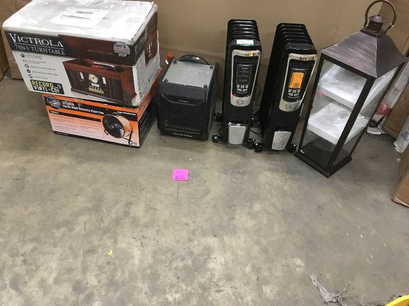 Lot of salvage units for parts o repair