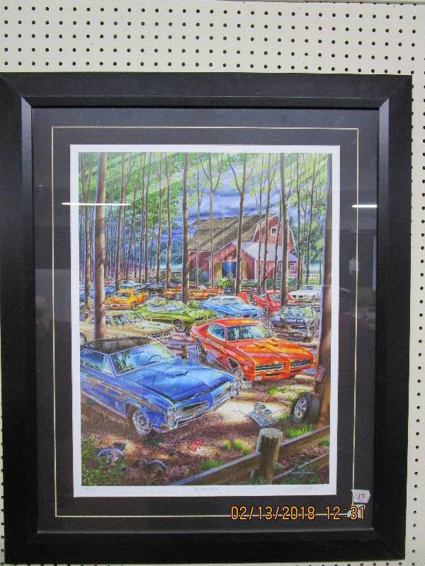 lot 17 image: Print  The Goat Farmer Signed and Numbered