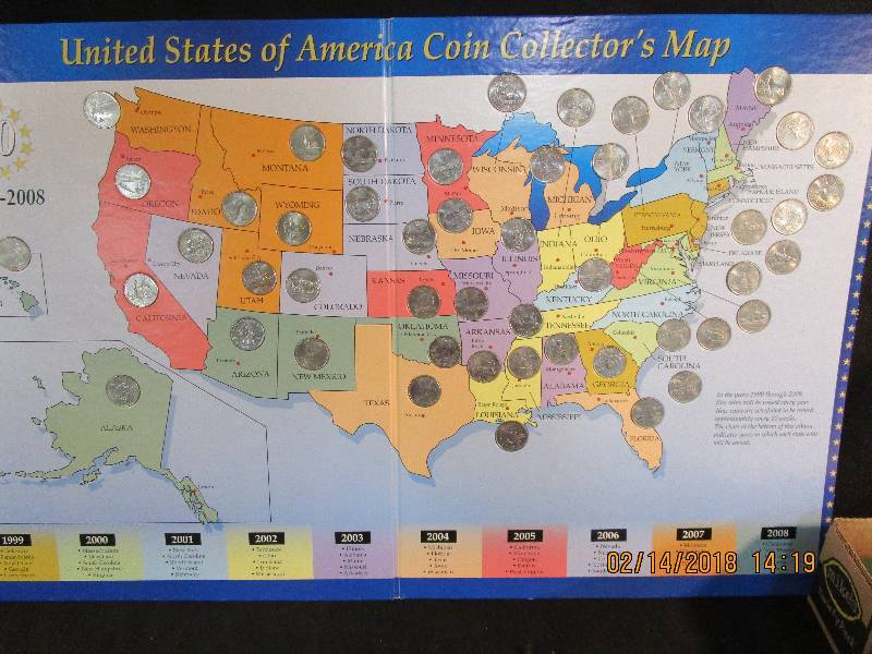 lot 36 image: 50 state Quarter Collection all Quarters are there