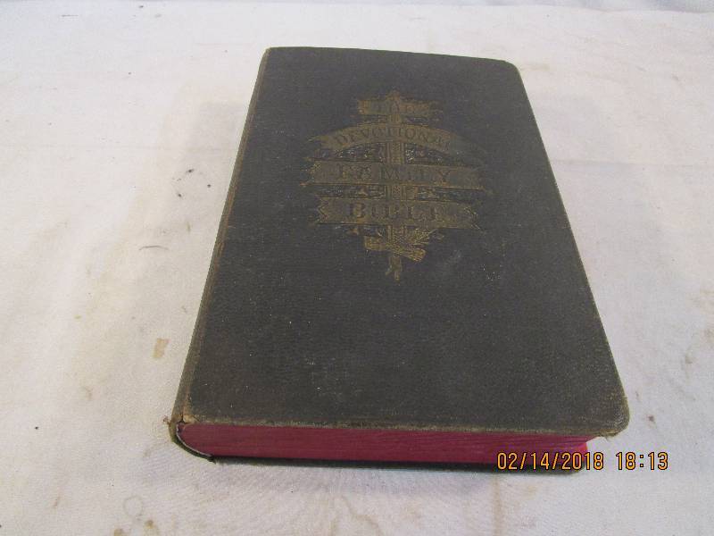 lot 84 image: Old Family Bible
