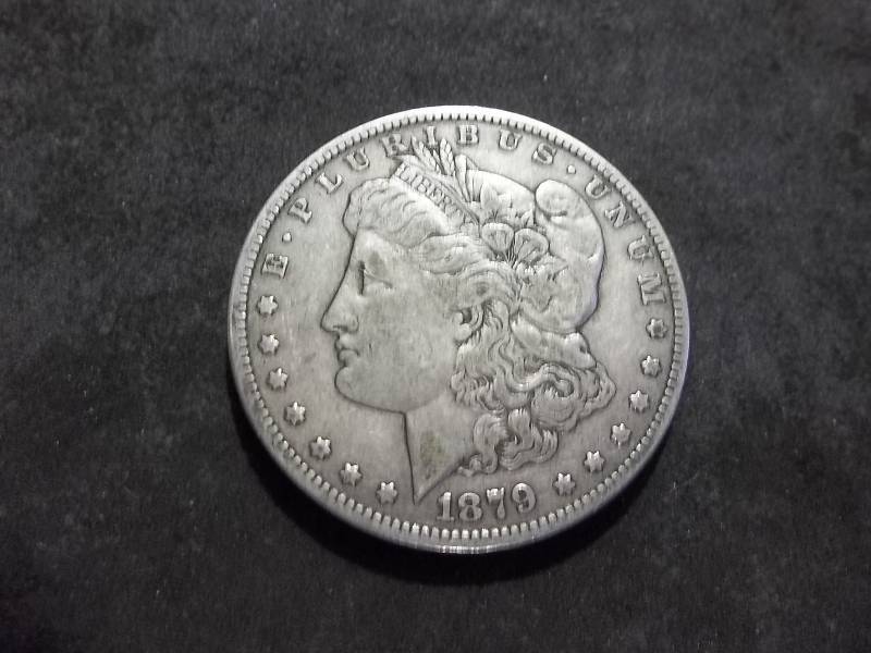 1879 S Reverse 79 Morgan Silver Dollar