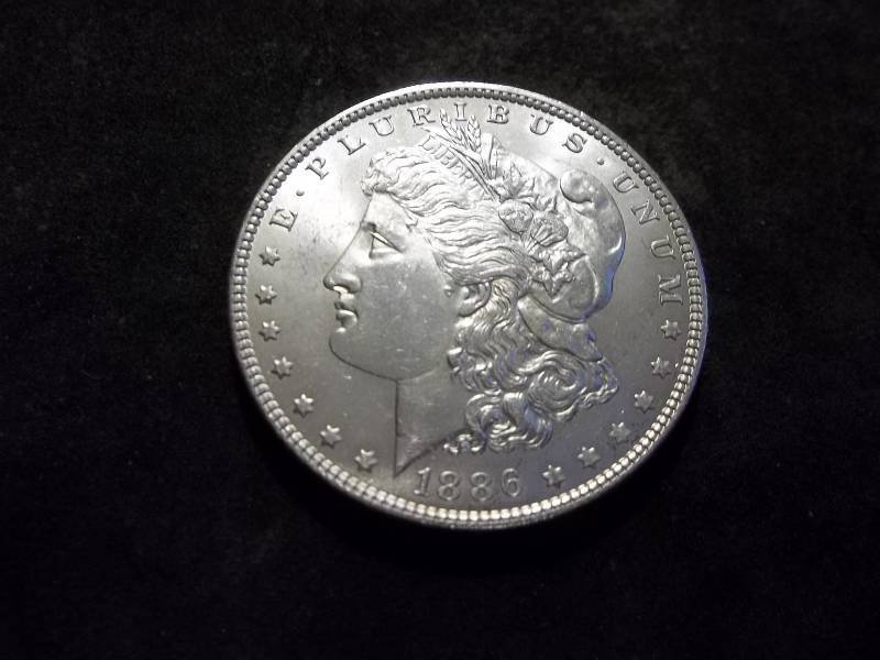 1886  Morgan Silver Dollar
