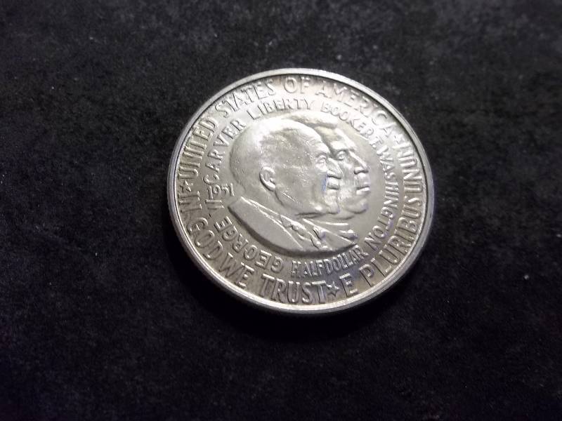 1951 Carver & Washington Silver Half Dollar Comemmorative
