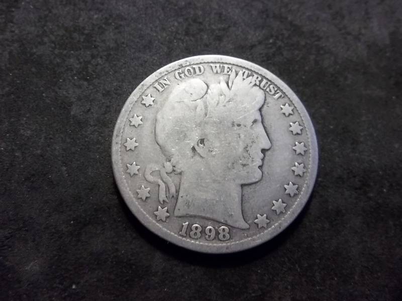 1898 Barber Half Dollar
