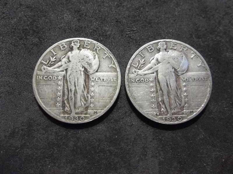 1930, 1930 S Standing Liberty Quarters