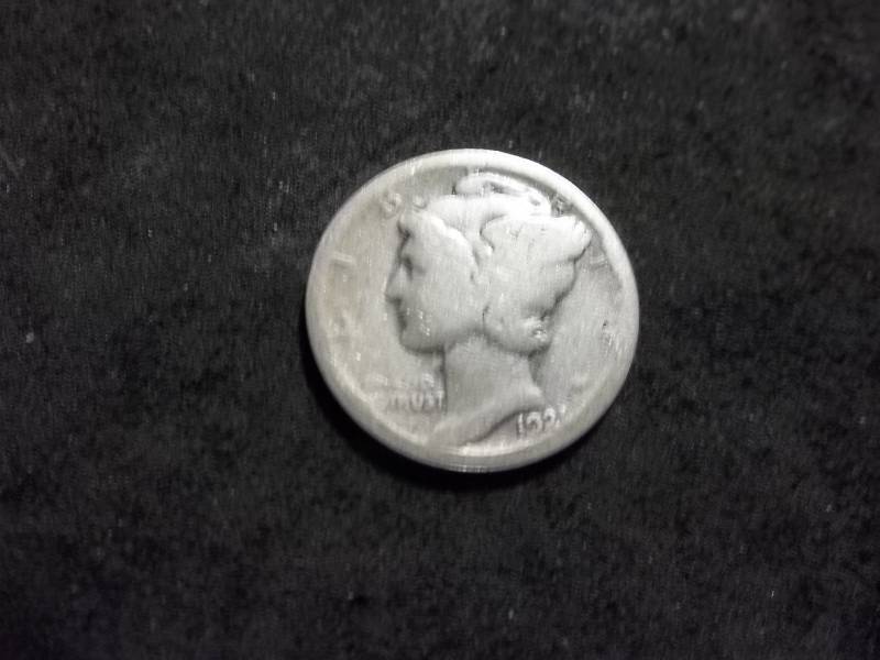 1921 Mercury Dime