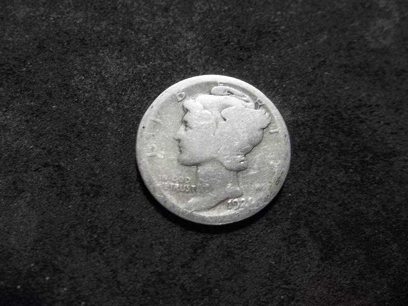 1921 D Mercury Dime