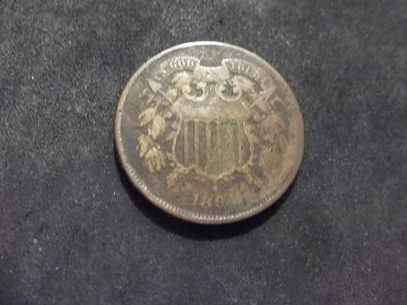 1864 2-Cent Piece