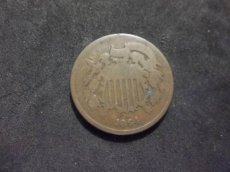 1864 2-Cent Piece