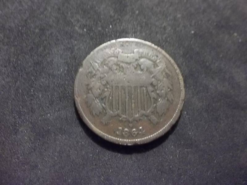1864 2-Cent Piece