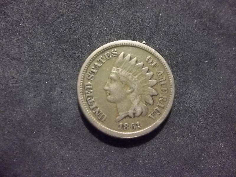 1861 Indian Head Cent