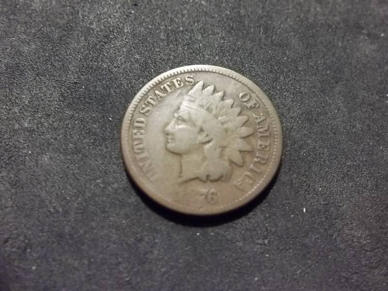 1876 Indian Head Cent