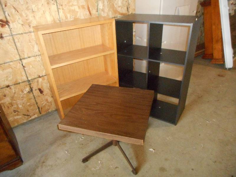 Shelves and Table
