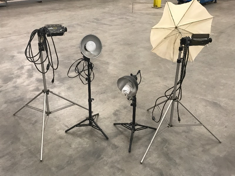(4) Photography Lights