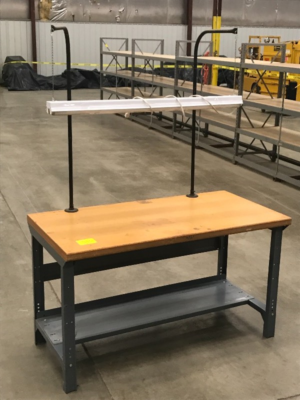 Warehouse Table With Light