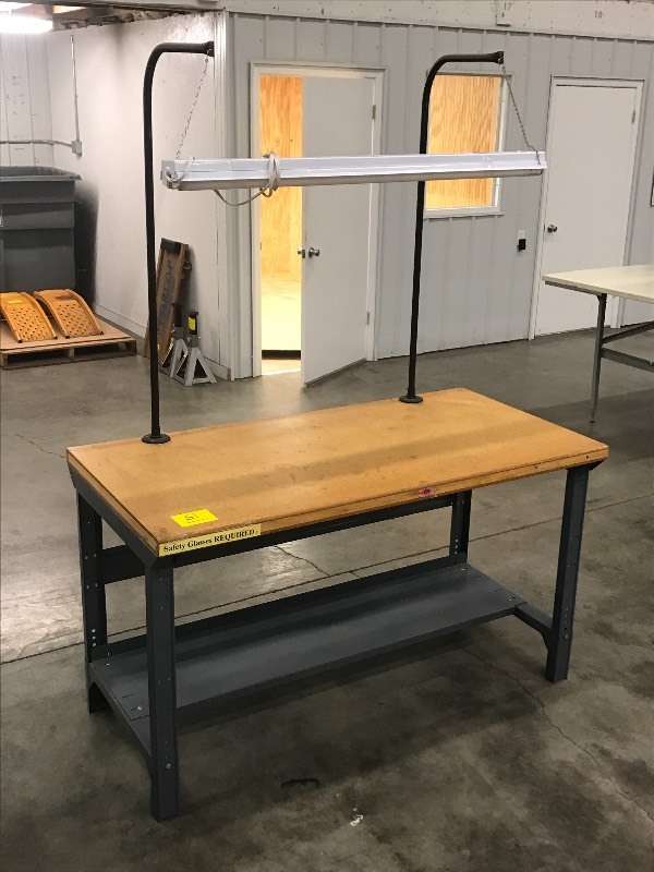 Warehouse Table With Light