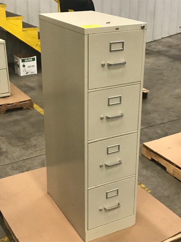 HON 4-Drawer File Cabinet
