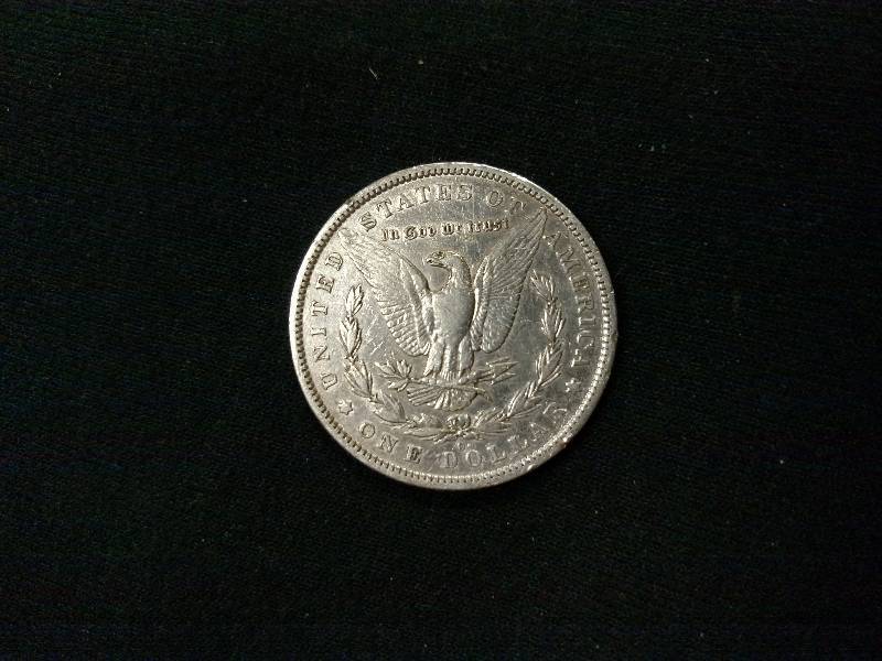 1887 O Morgan Silver Dollar...