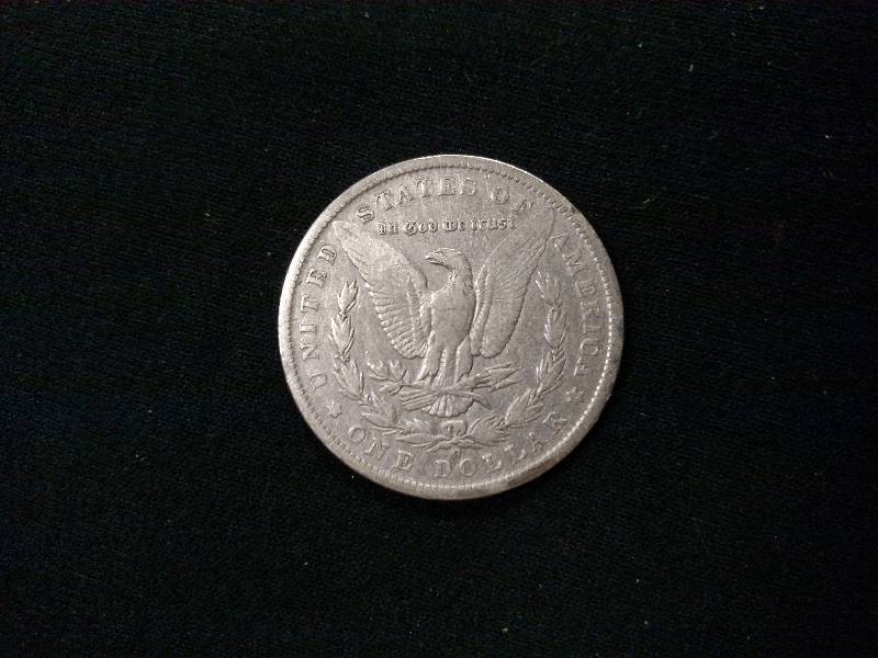 1890 O Morgan Silver Dollar...