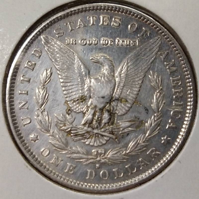 1890 S Morgan Silver Dollar...
